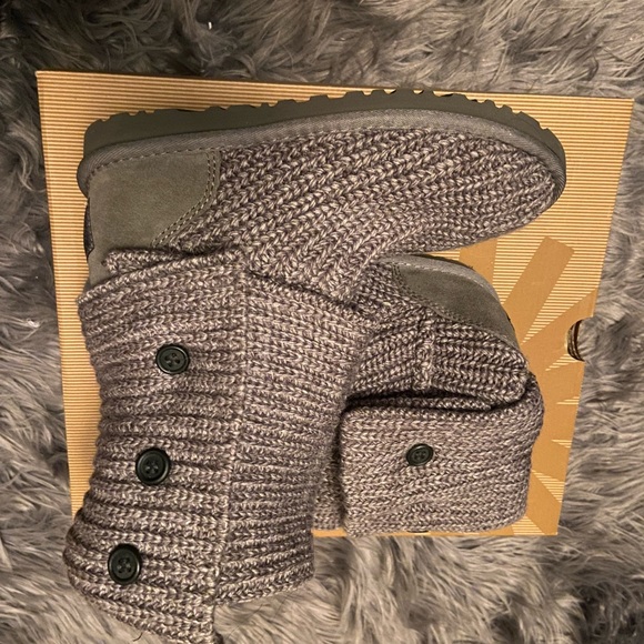 UGG Classic Cardigan Boots: new in box - Picture 2 of 6